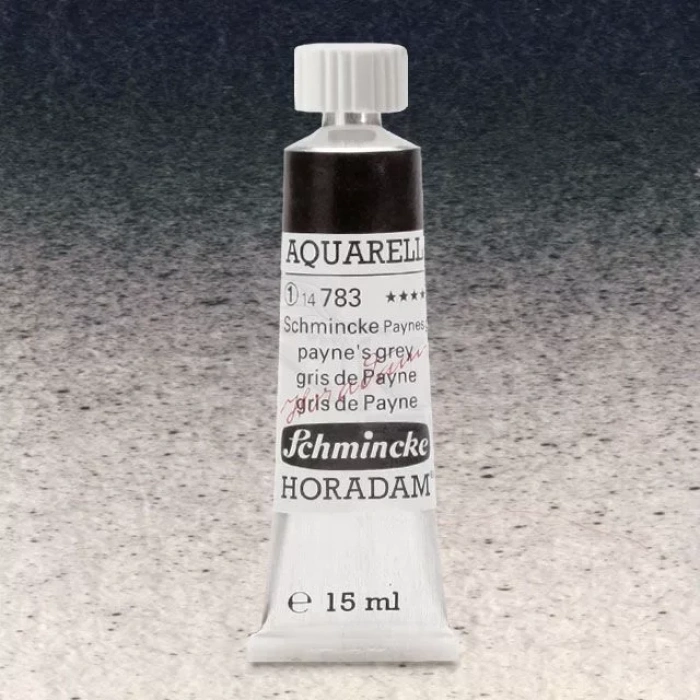 Schmincke Horadam Aquarell Tube 15ml Seri 1 Schmincke Paynes Grey 783