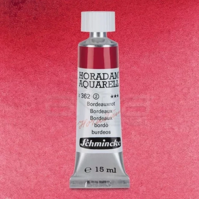Schmincke Horadam Aquarell Tube 15ml Seri 2 Bordeux 362