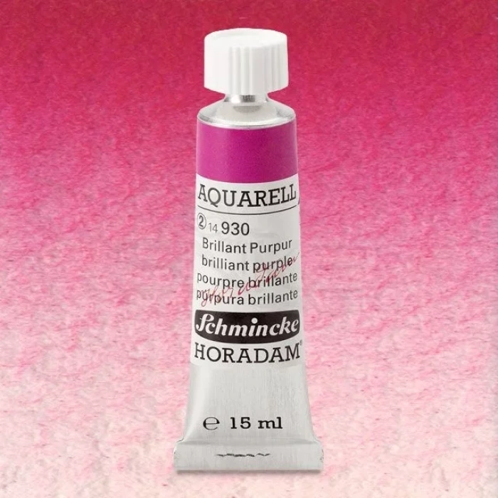 Schmincke Horadam Aquarell Tube 15ml Seri 2 Brilliant Purple 930