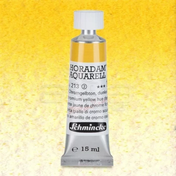 Schmincke Horadam Aquarell Tube 15ml Seri 2 Chrome Yellow Deep 213