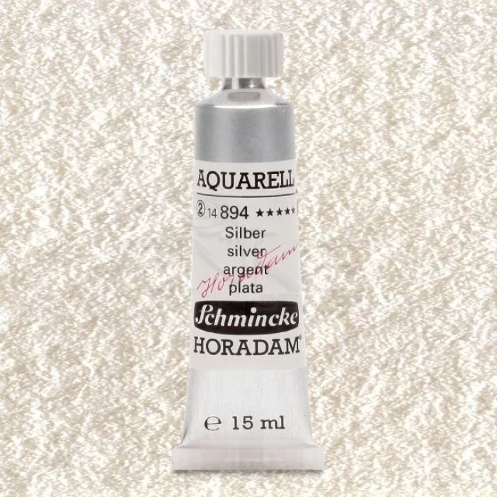 Schmincke Horadam Aquarell Tube 15ml Seri 2 Silver 894