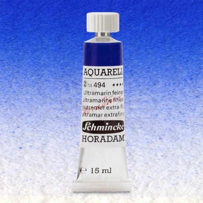 Schmincke Horadam Aquarell Tube 15ml Seri 2 Ultramarine Finest 494