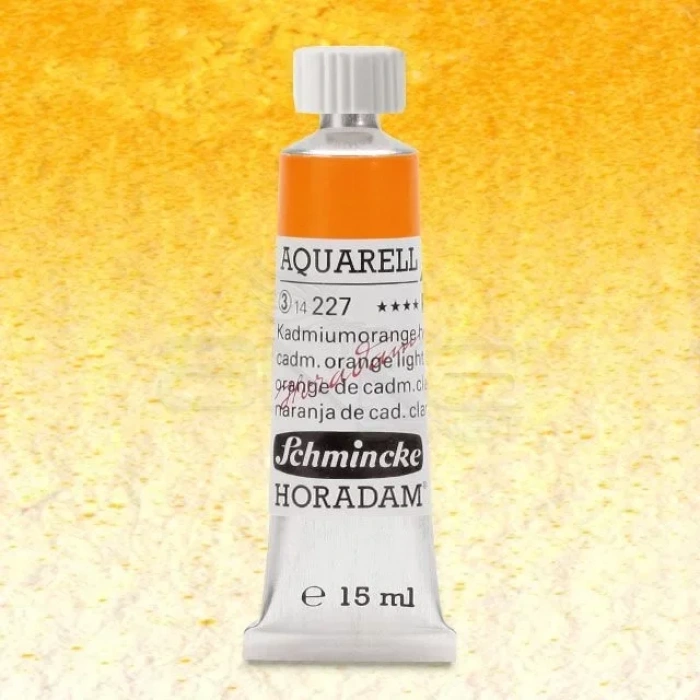 Schmincke Horadam Aquarell Tube 15ml Seri 3 Cadmium Orange Light 227