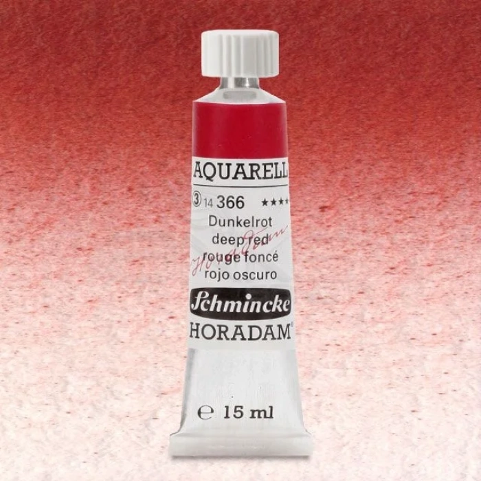 Schmincke Horadam Aquarell Tube 15ml Seri 3 Deep Red 366