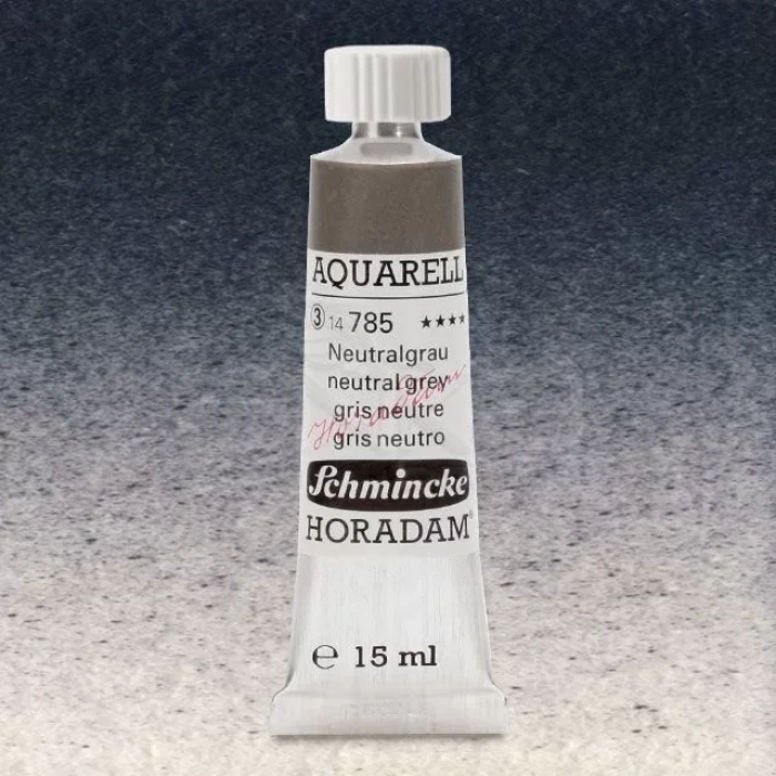 Schmincke Horadam Aquarell Tube 15ml Seri 3 Neutral Grey 785