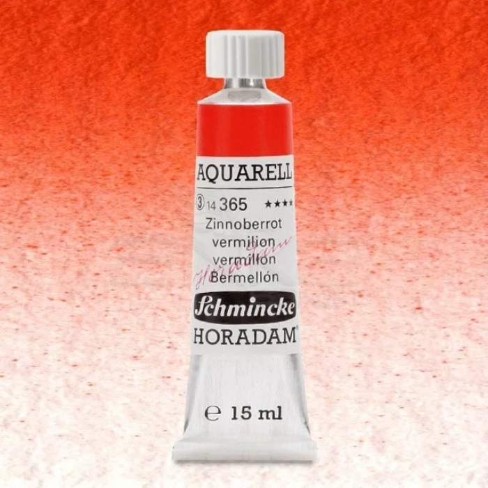 Schmincke Horadam Aquarell Tube 15ml Seri 3 Vermilion 365