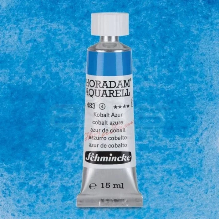 Schmincke Horadam Aquarell Tube 15ml Seri 4 Cobalt Azure 483