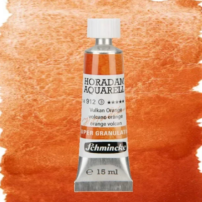 Schmincke Horadam Supergran Ulation Suluboya 15ml 912 Vulkan Orange