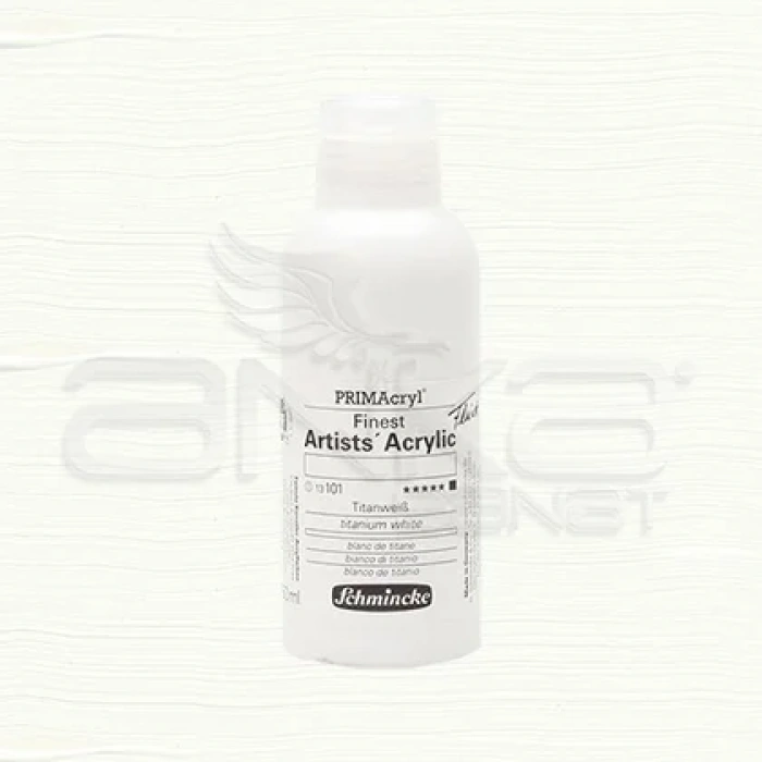 Schmincke Primacryl Akrilik Boya 250 Ml Titanium White N:101