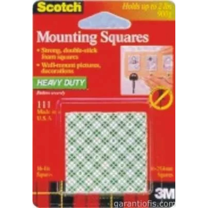 Scotch 111 Çift Taraflı Kare Köpük Bant