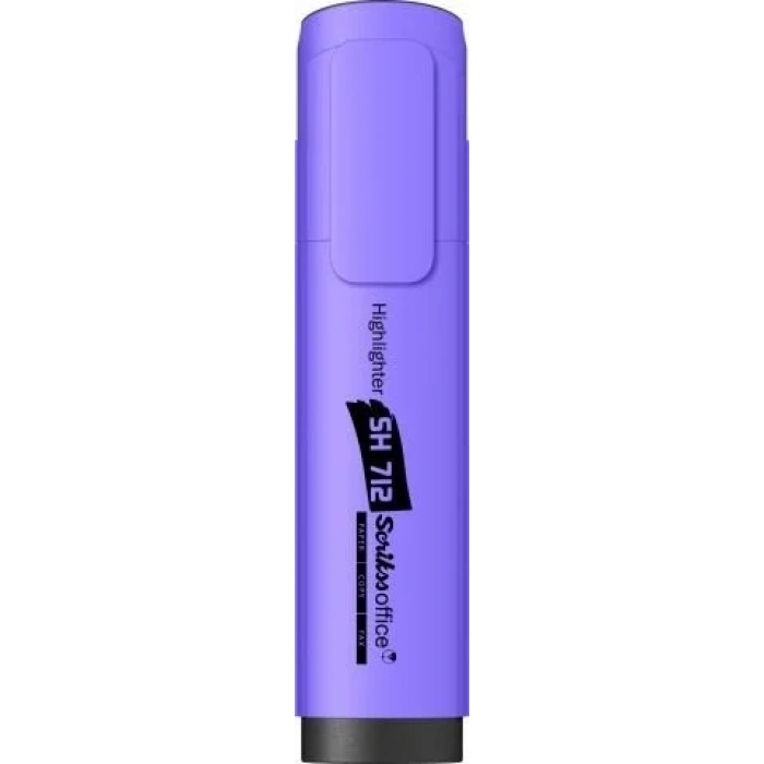 Scriks Sh712 Fosforlu Kalem Mor