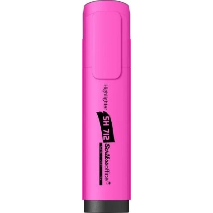 Scriks Sh712 Fosforlu Kalem Pembe