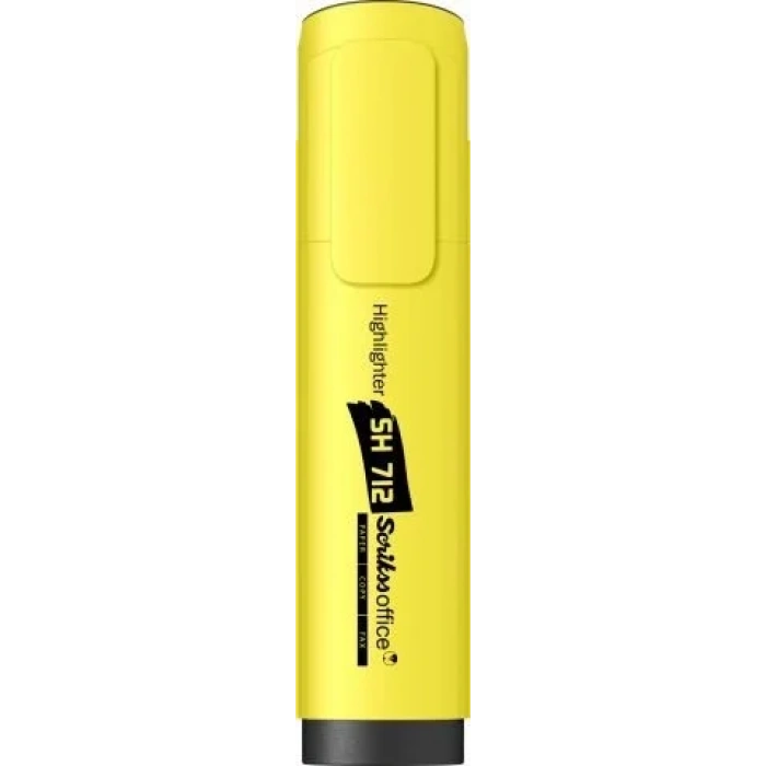 Scriks Sh712 Fosforlu Kalem Sarı