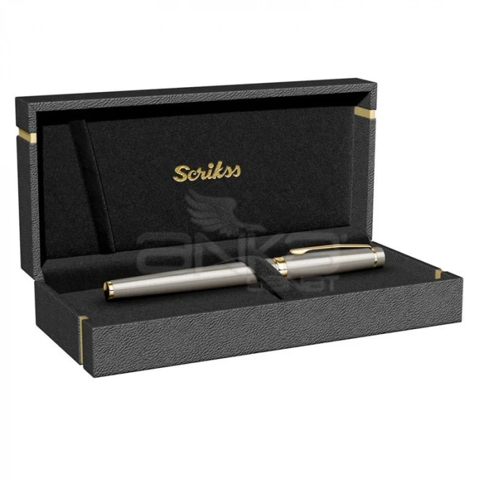 Scrikss 38 Roller Kalem Saten Altın