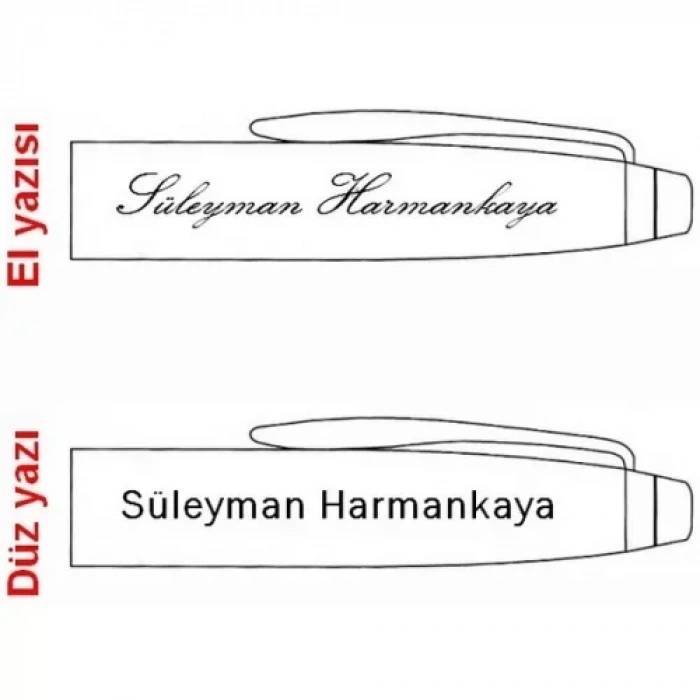 Scrikss 38 Siyah Krom (dolma-tükenmez)