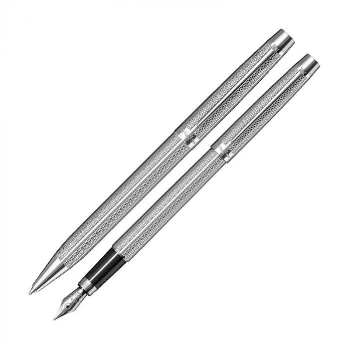 Scrikss 722w Dolma Kalem+tükenmez Kalem Seti Krom