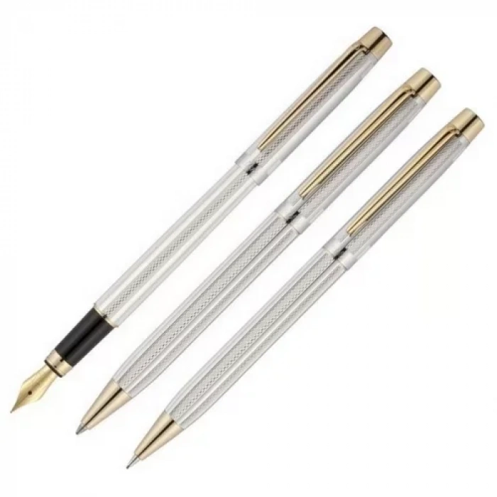 Scrikss 722w Gold-chrome (dolma-tükenmez-kurşun)