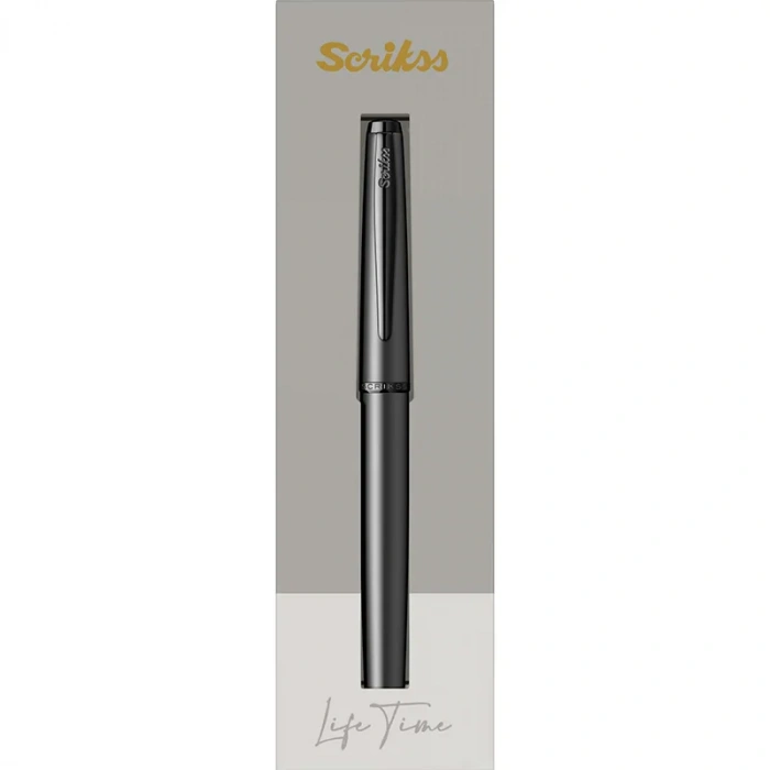 SCRİKSS 78MB ROLLER KALEM MAT SİYAH ÖZEL KUTULU