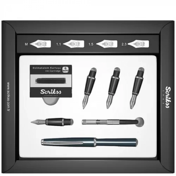 Scrikss Kaligrafi Seti Lacivert