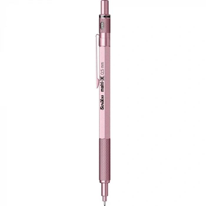 Scrikss Matri-x Versatil Kalem 0.5 mm METALİK AÇIK PEMBE
