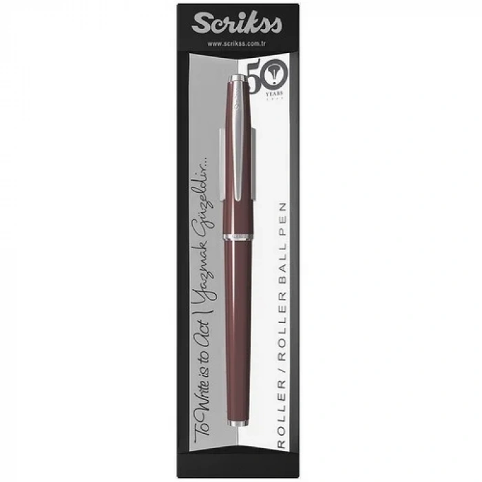 Scrikss Roller Kalem 33 Bordo