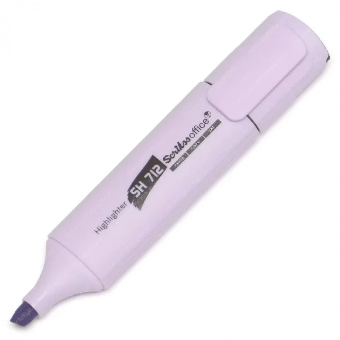 Scrikss Sh 712 Pastel Lila Fosforlu Kalem