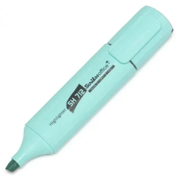 Scrikss Sh 712 Pastel Turkuaz Fosforlu Kalem