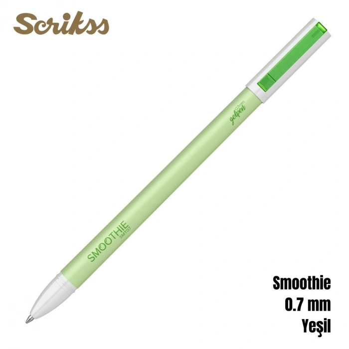 Scrikss Smoothie Jel Kalem 0.7mm Yeşil