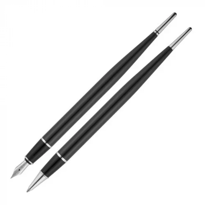 Scrikss Stilofor 17 Sümen Kalem Takımı-Siyah (Dolma+Tükenmez)