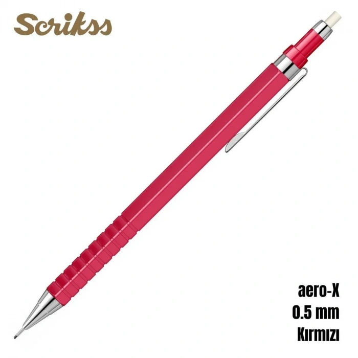 Scrikss Versatil Kalem Aero-X 0.5mm Kırmızı