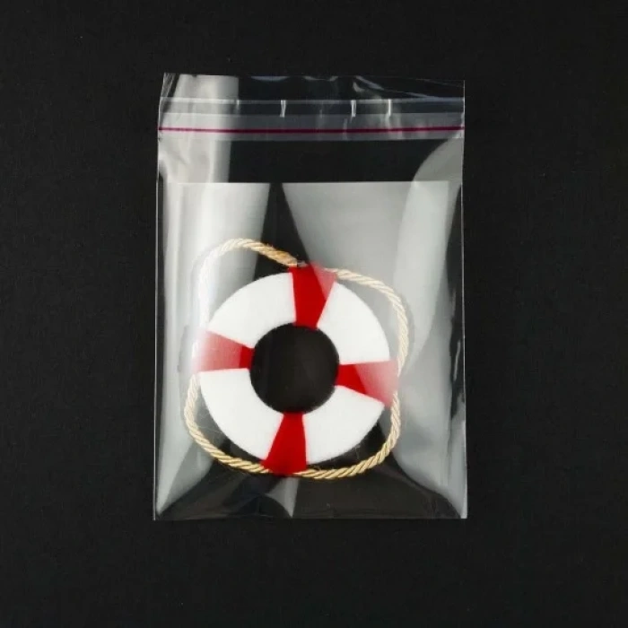 ŞEFFAF BANTLI POŞET (14X35) OPP 500 adet