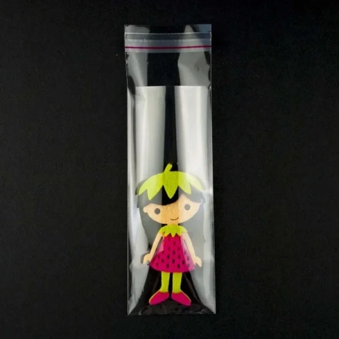 ŞEFFAF BANTLI POŞET (6X35) OPP 500 adet