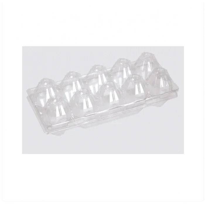 Şeffaf Yumurta Viyolü 10lu (600 Adet)