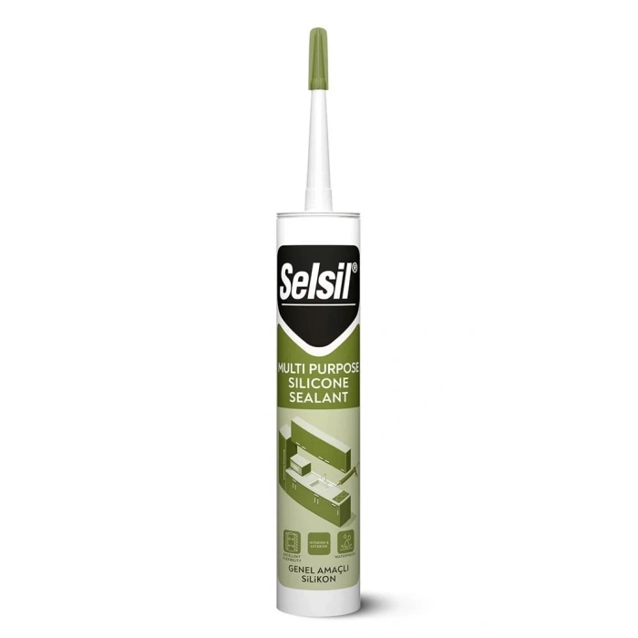 Selsil Genel Amaçlı Silikon 310 ml Şeffaf