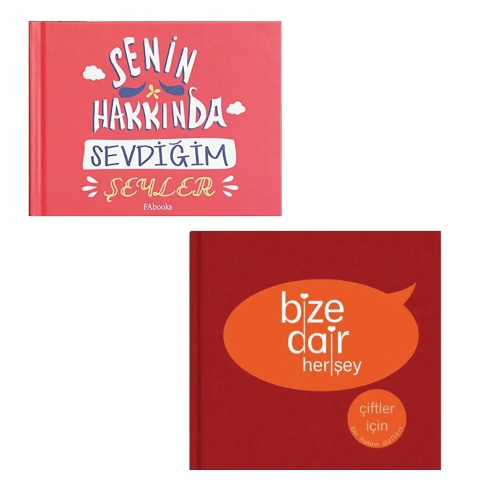 Senin Hakkında Sevdiğim Şeyler Bize Dair Her Şey 2 Li Set