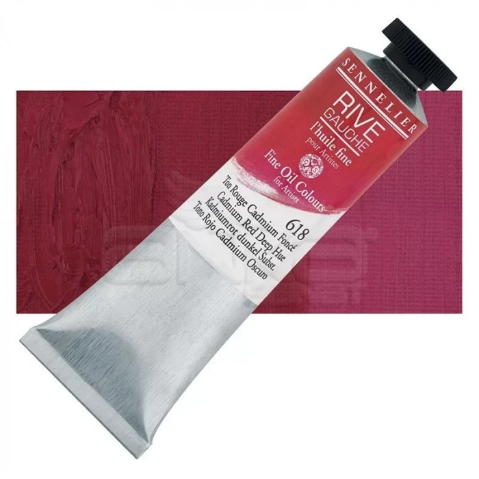 Sennelier Rive Gauche Yağlı Boya 40ml 618 Cadmium Red Deep Hue