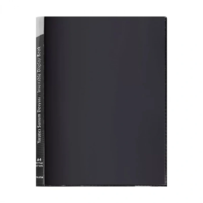 SERVE 6740 SUNUM DOSYASI SİYAH 40LI