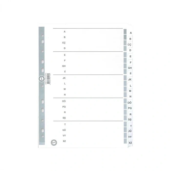 Serve A-z Ayraç A4 5328