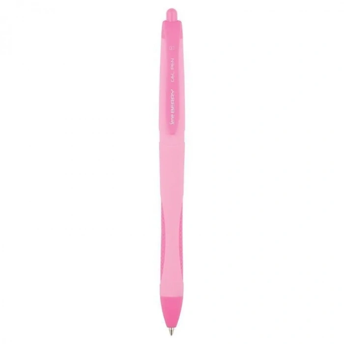 Serve Berry Hızlı Kuruyan Jel Kalem 0.7 mm. PASTEL PEMBE