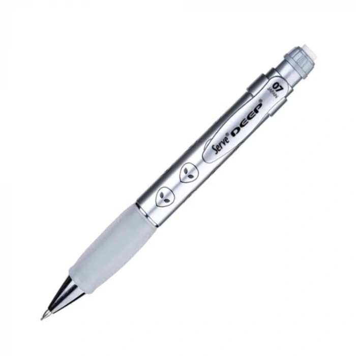 Serve Deep 0.7Mm Versatil Kalem Metalik Gri Uzaylı