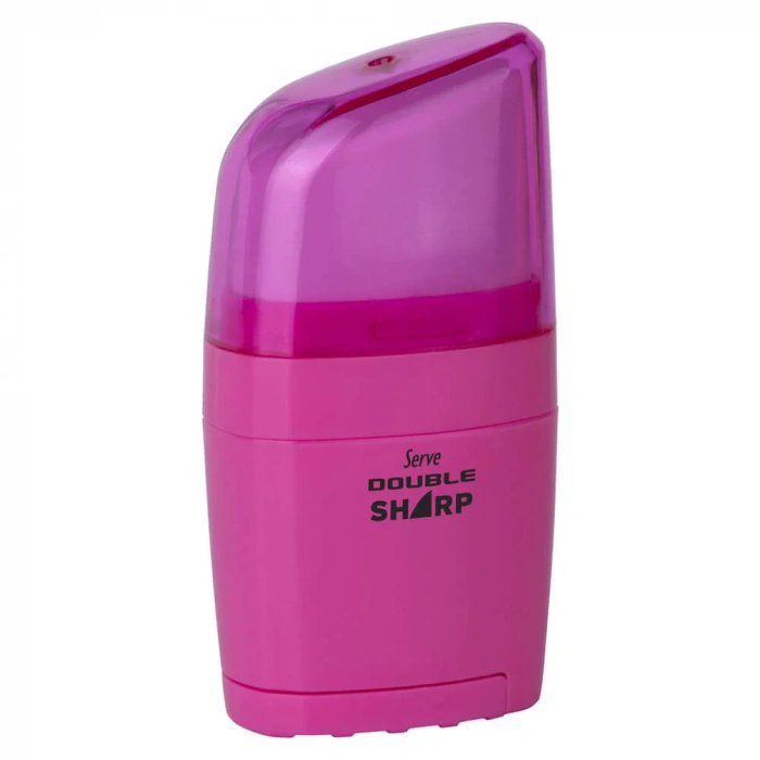 Serve Double Kalemtıraşlı Silgi Neon Renkler