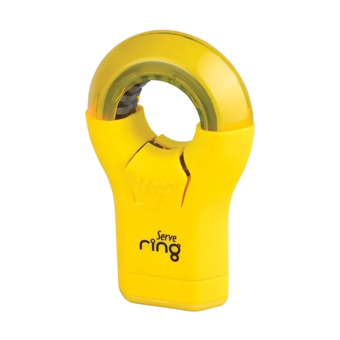 Serve Ring Silgili Kalemtraş Sarı