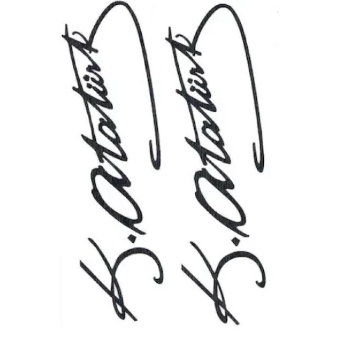 SEVEN ATA İMZA STICKER FOLYO EKO FLY-KLS-02