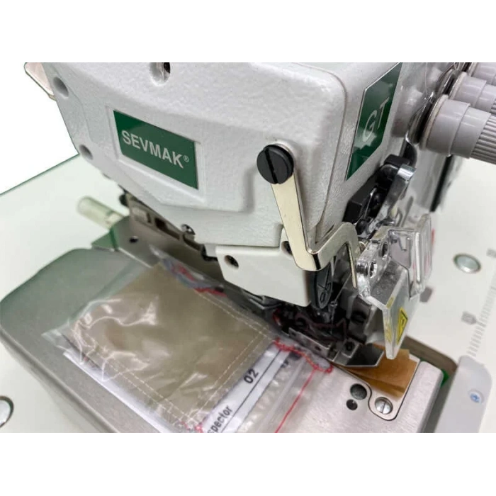 Sevmak Sk-05gt-ubt 5 İplik Tam Otomatik Akıllı Elektrikli İplik Kesicili Overlok Makinası