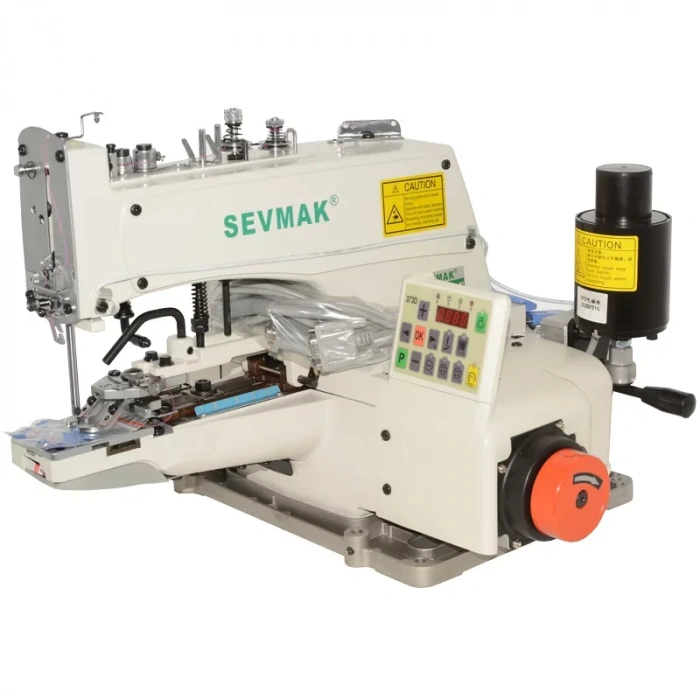 Sevmak Sk-1377d Kafadan Motorlu Düğme Makinası