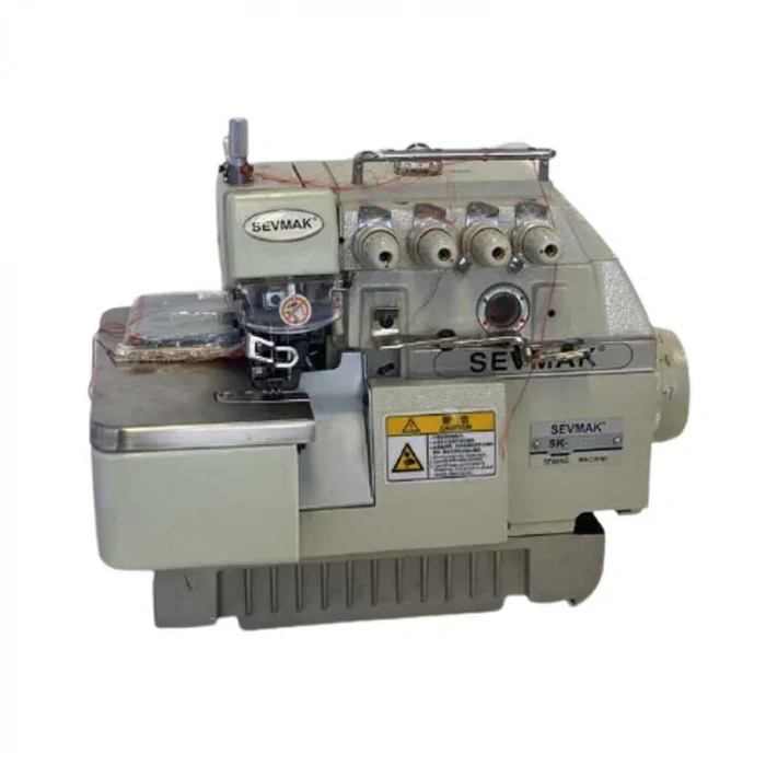 Sevmak Sk-757d 5 İplik Kafadan Motorlu Overlok Makinası - Siruba Tipi