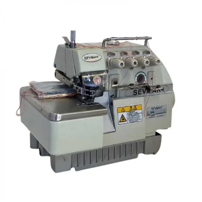 Sevmak Sk-757d 5 İplik Kafadan Motorlu Overlok Makinası - Siruba Tipi