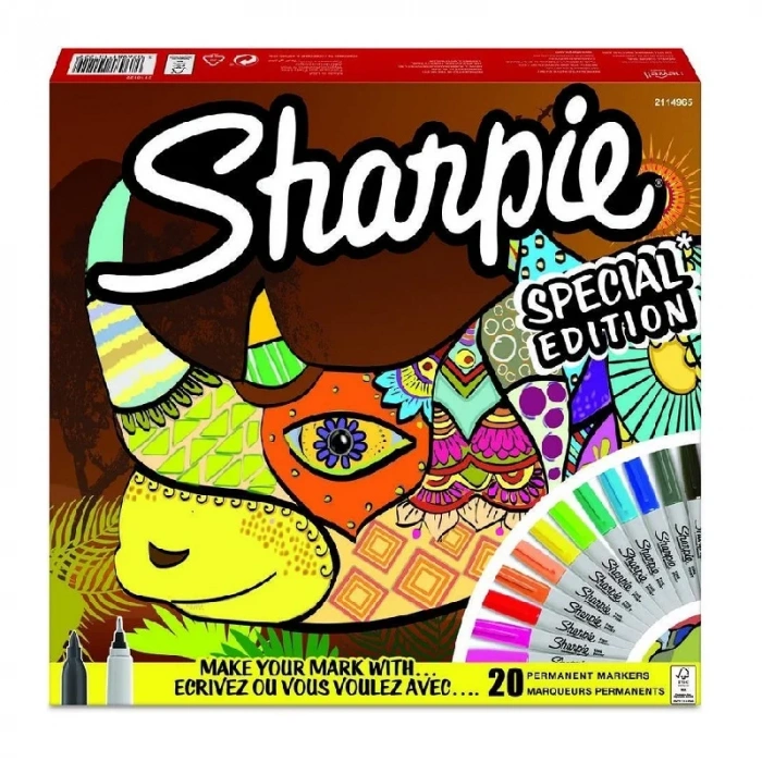 SHARPIE 20 Lİ FINE PERMANENT MARKÖR GERGEDAN 2110122