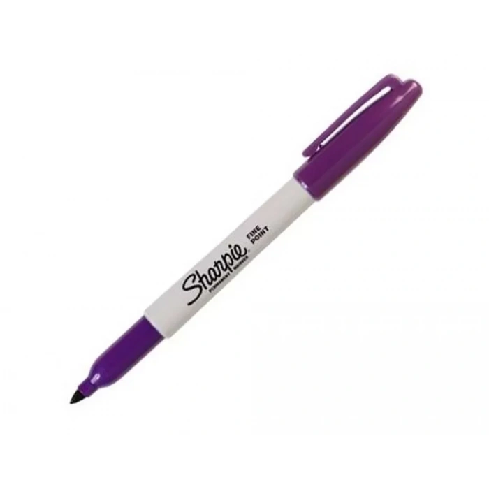 Sharpie Fine Point Yuvarlak Uçlu Mor Permanent Kalemi