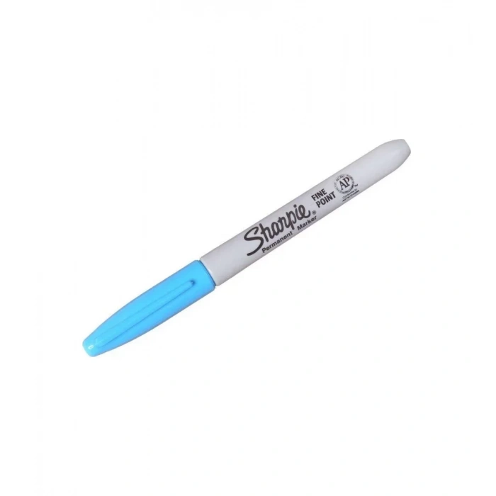 Sharpie Fine Point Yuvarlak Uçlu Turkuaz Permanent Kalemi